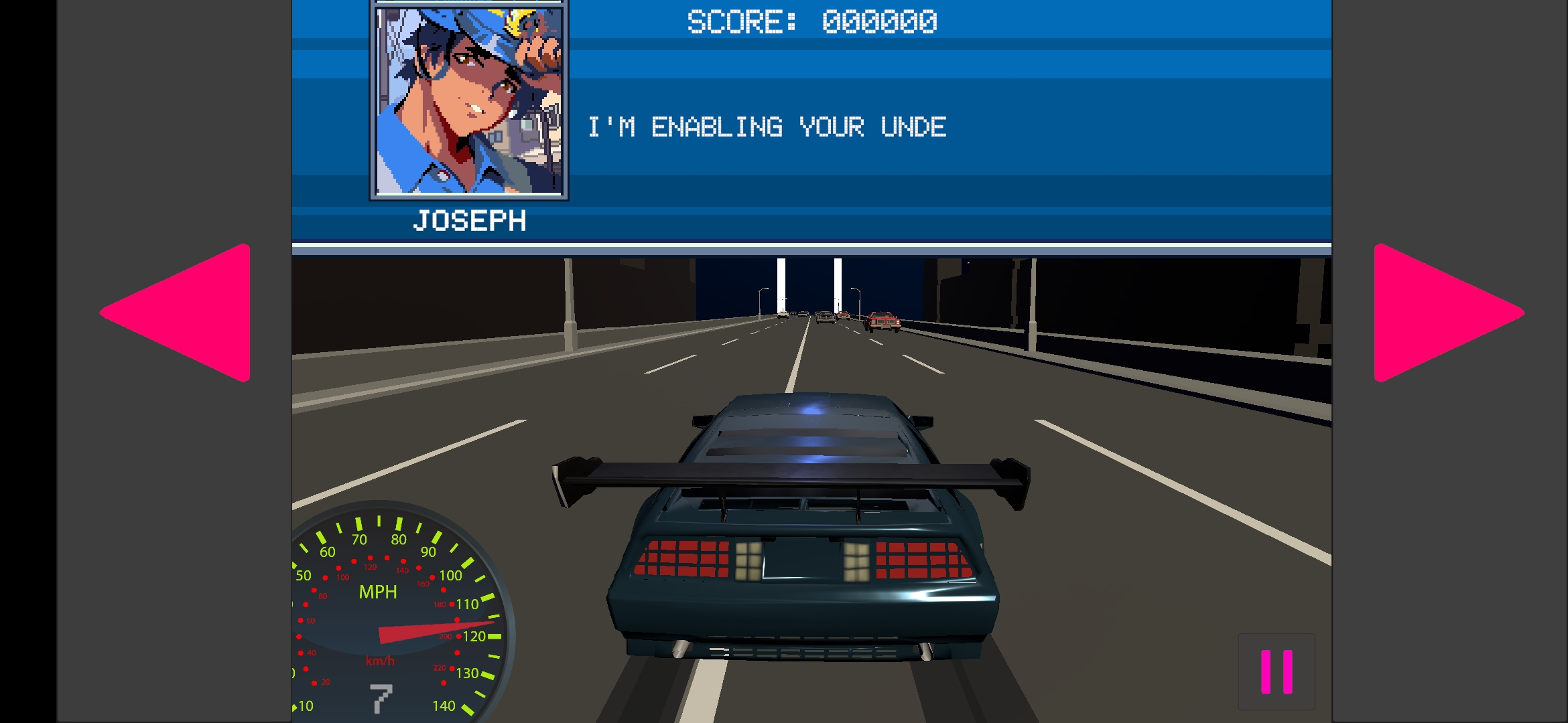 Retro Racing Screenshot 1
